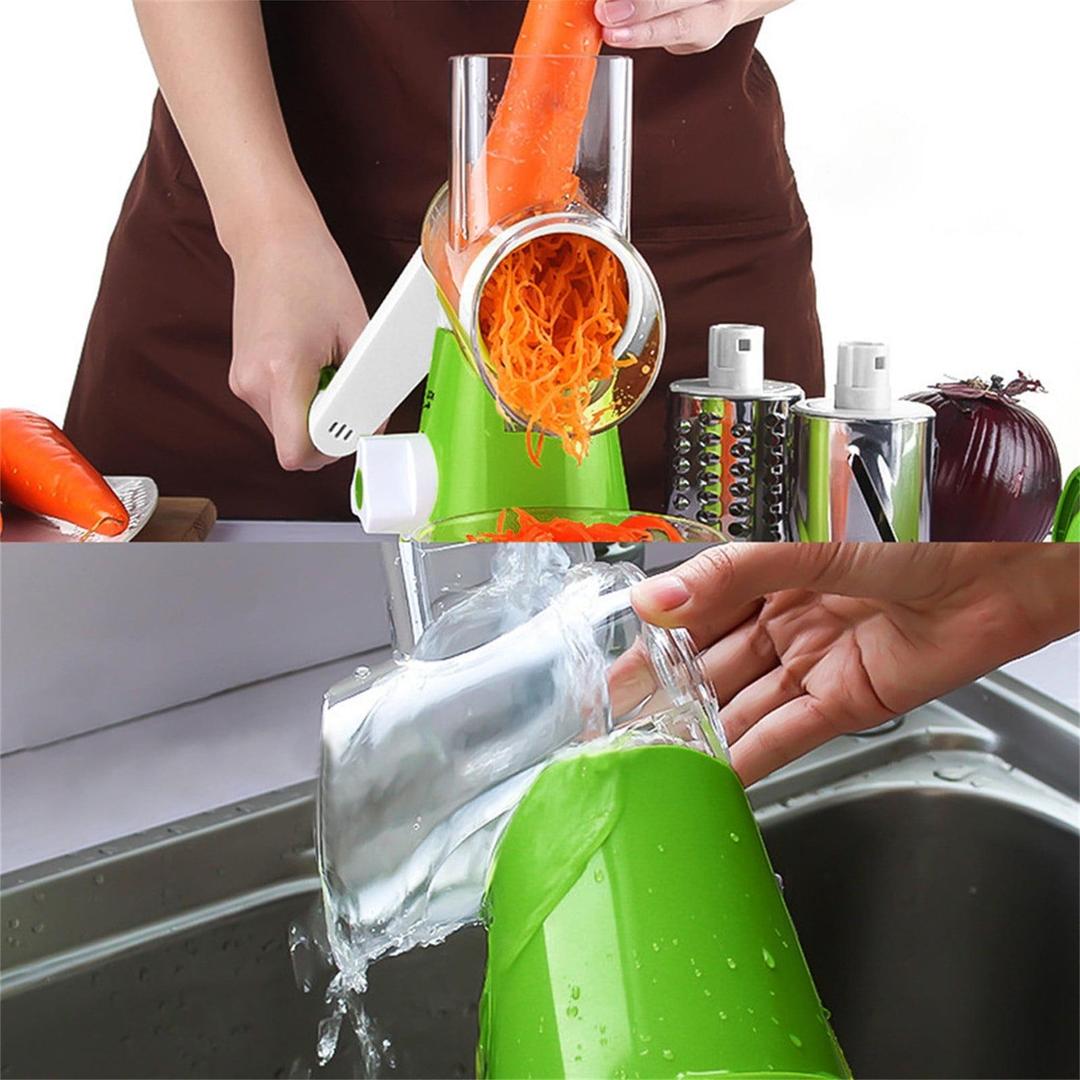 Vegetable Slicer - 1 Pc Stainless Steel Slicing Tool for Easy Food Preparation